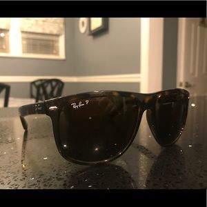 Ray Ban Tortoise Polarized Sunglasses RB4147